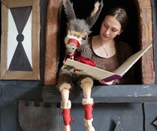 Voorstelling 'De Ezelprins'  door Spiegelbeesten